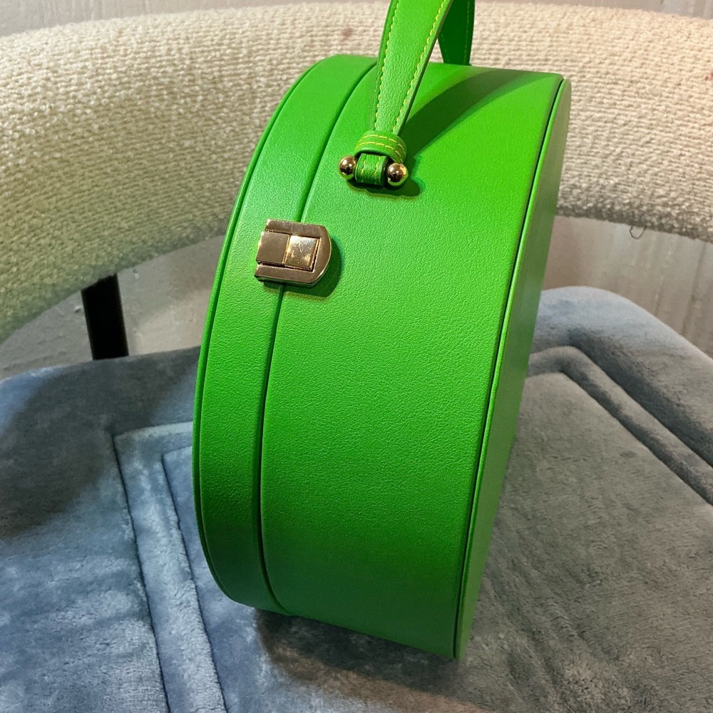Tata Harper Bright Green Cosmetic Case View 4